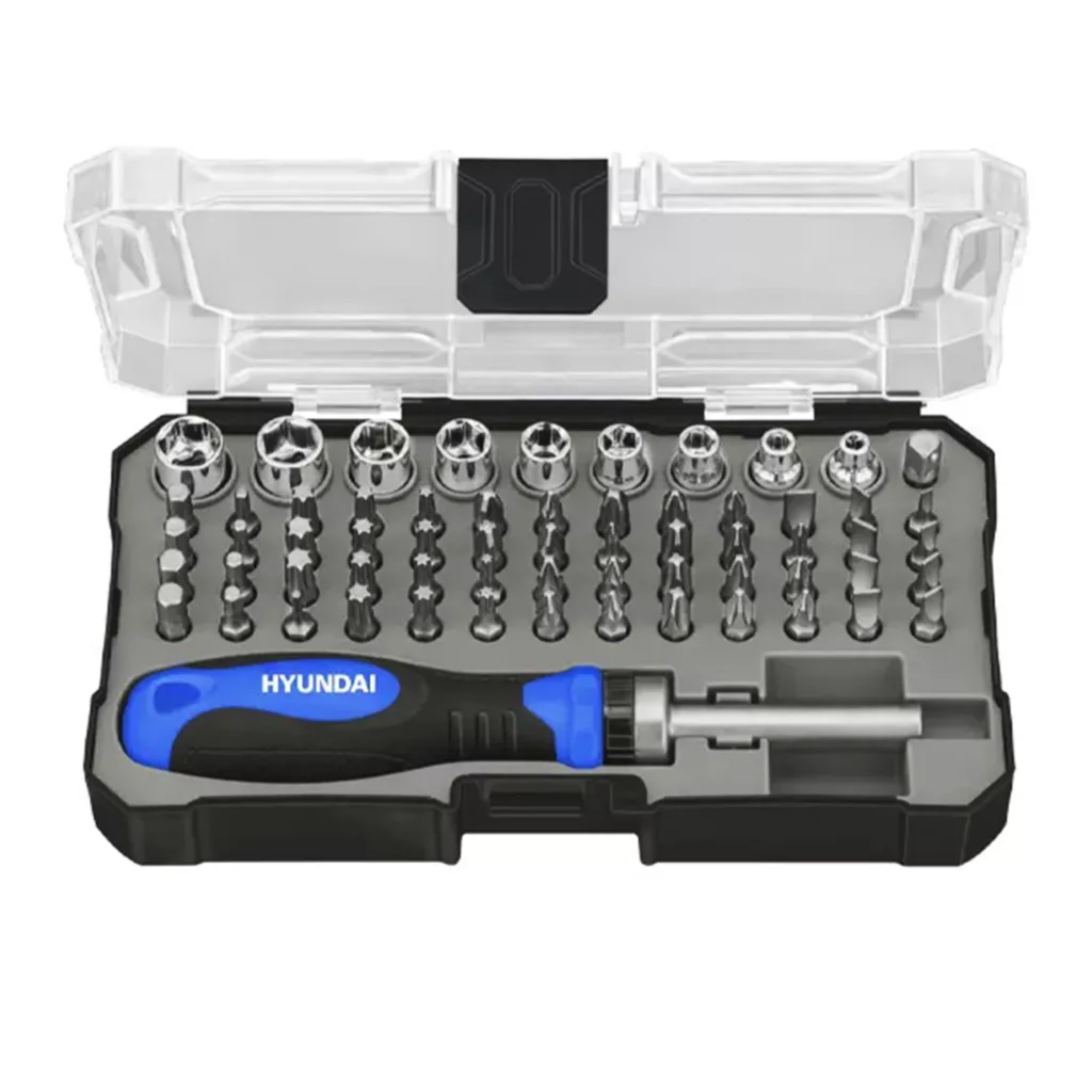 سر پیچگوشتی هیوندای مدل HC-63B مجموعه‌ی 63 عددی