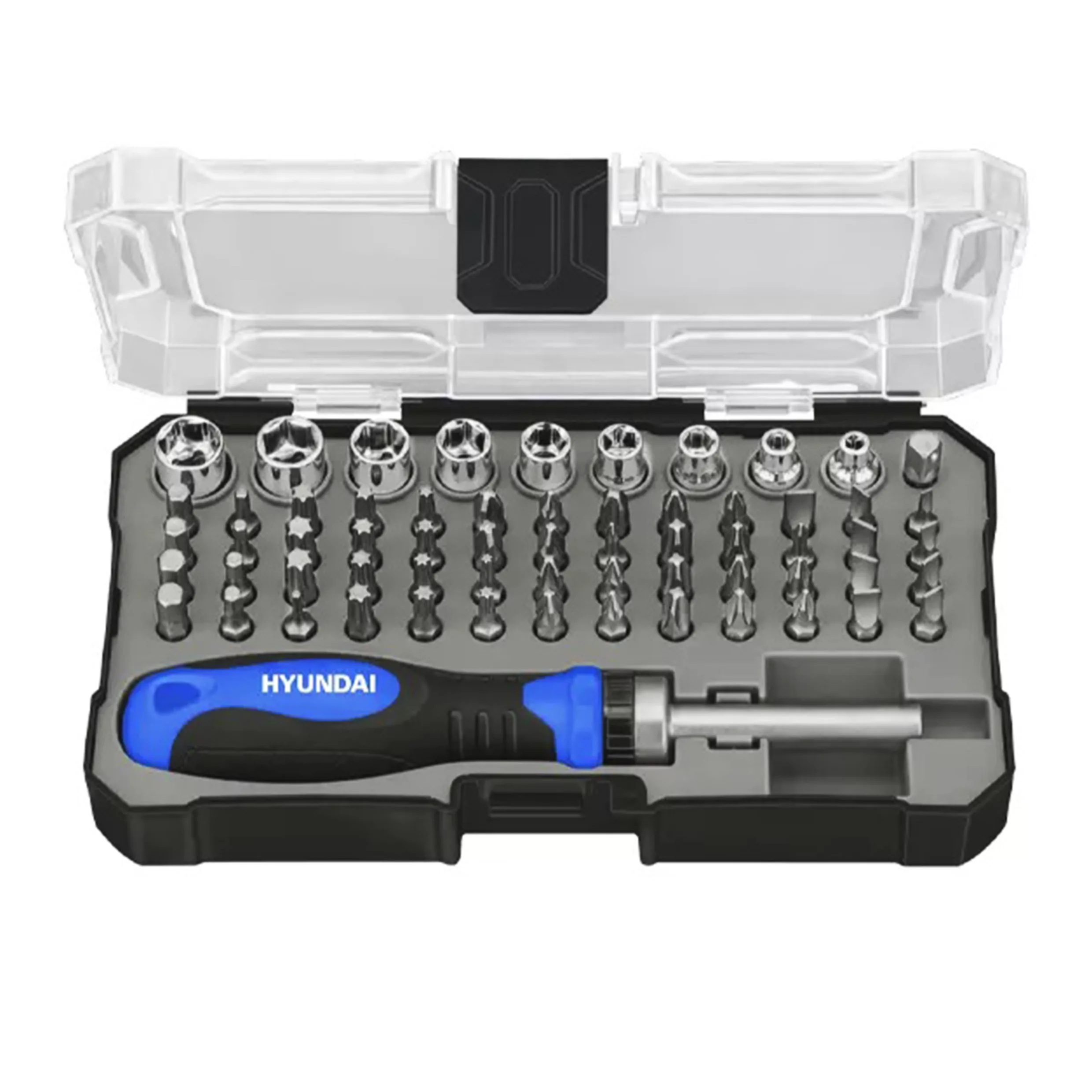 سر پیچگوشتی هیوندای مدل HC-63B مجموعه‌ی 63 عددی