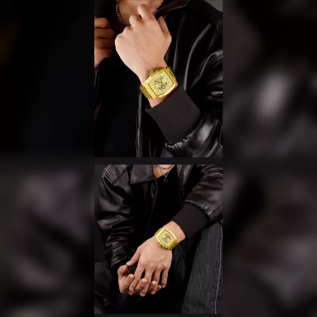 ساعت مچی عقربه‌ای کوارتز مردانه نیوی فورس مدل کرنوگراف NF8066