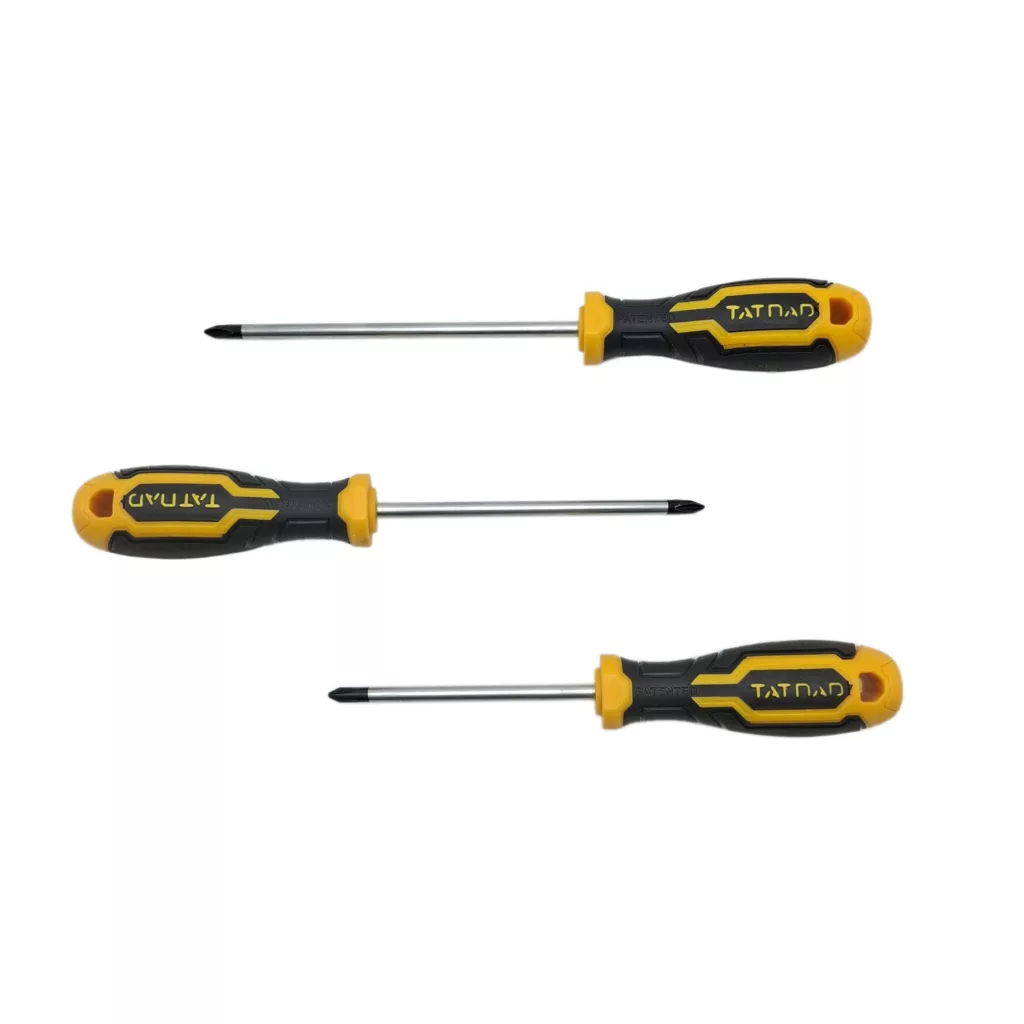 پیچ گوشتی چهارسو دوسو تاتند مدل 6PCS مجموعه 6 عددی