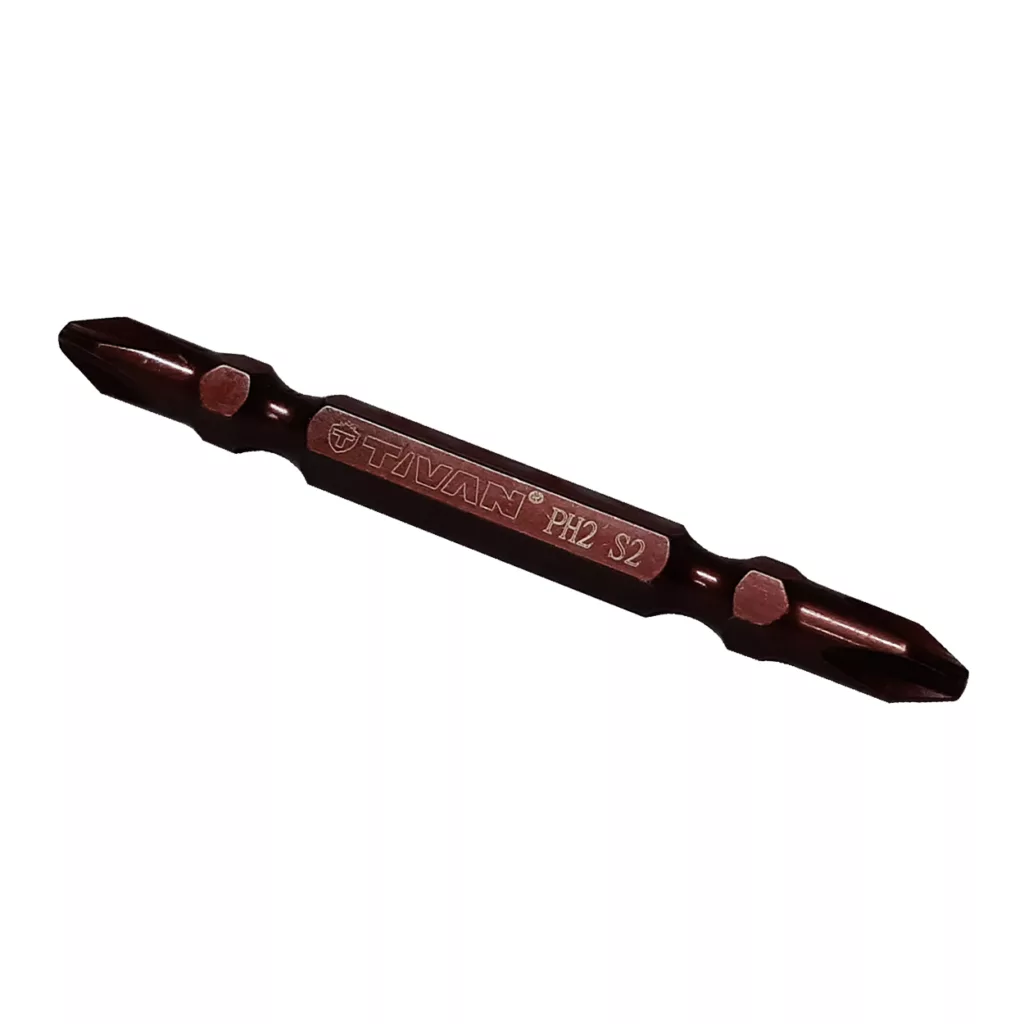 سری پیچ گوشتی دو سر چهار سو تیوان مدل HT - 002 مجموعه ده عددی