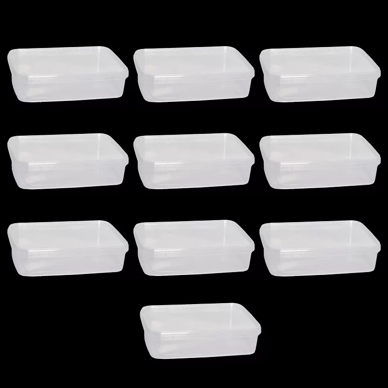 ظرف نگهدارنده پولاد پویش مدل مستطیل مجموعه 10 عددی