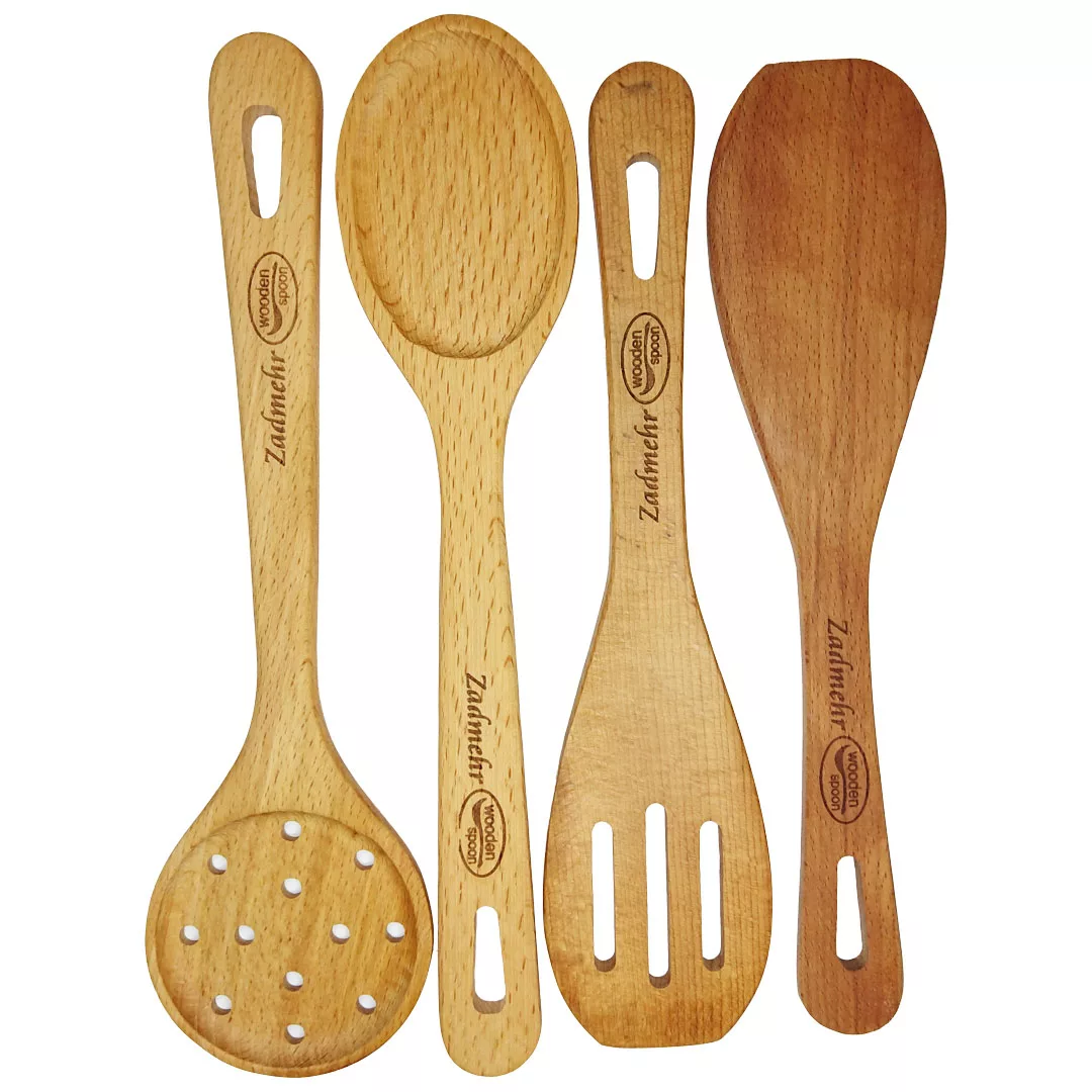 سرویس کفگیر و ملاقه 4 پارچه زادمهر مدل R2004