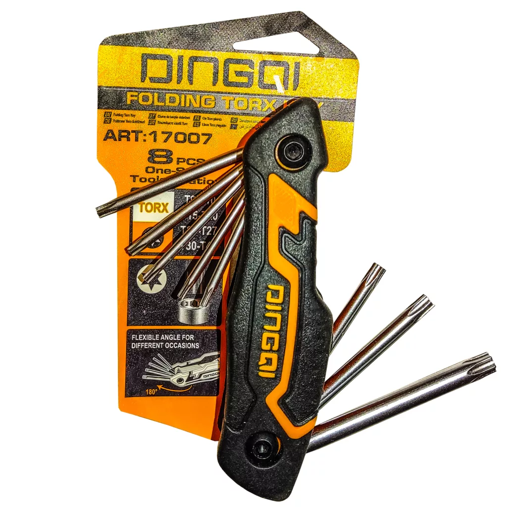 آچار الن ستاره ای دینگشی مدل ART – 17007 مجموعه 8 عددی