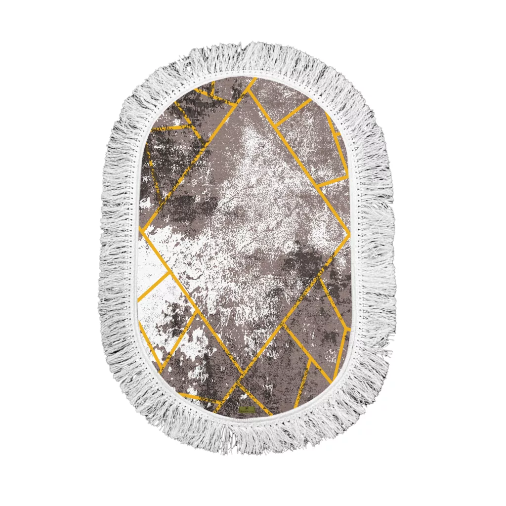 پادری ریحانلوکس مدل بیضی کد PB11 سایز 50X80 سانتی متر