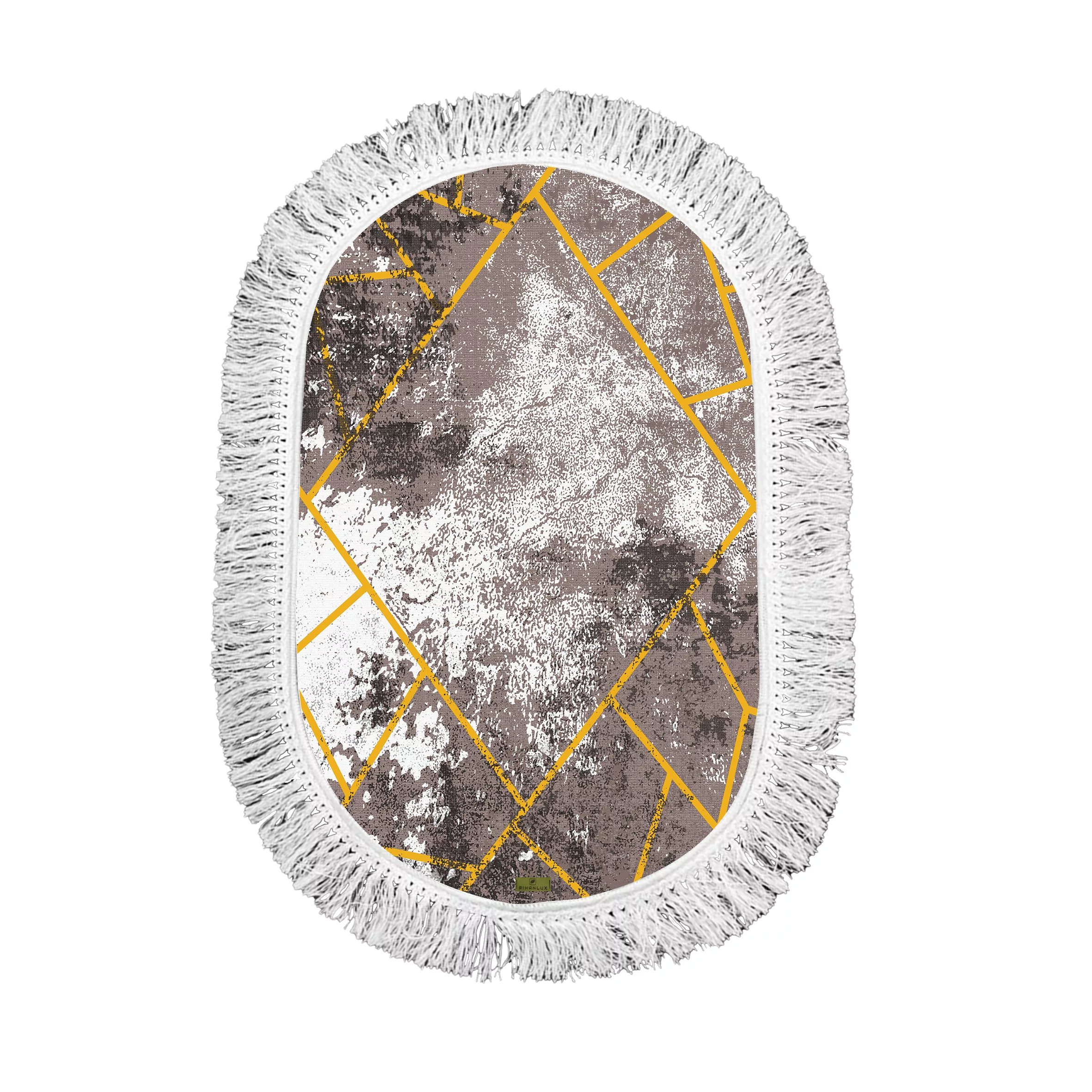 پادری ریحانلوکس مدل بیضی کد PB11 سایز 50X80 سانتی متر