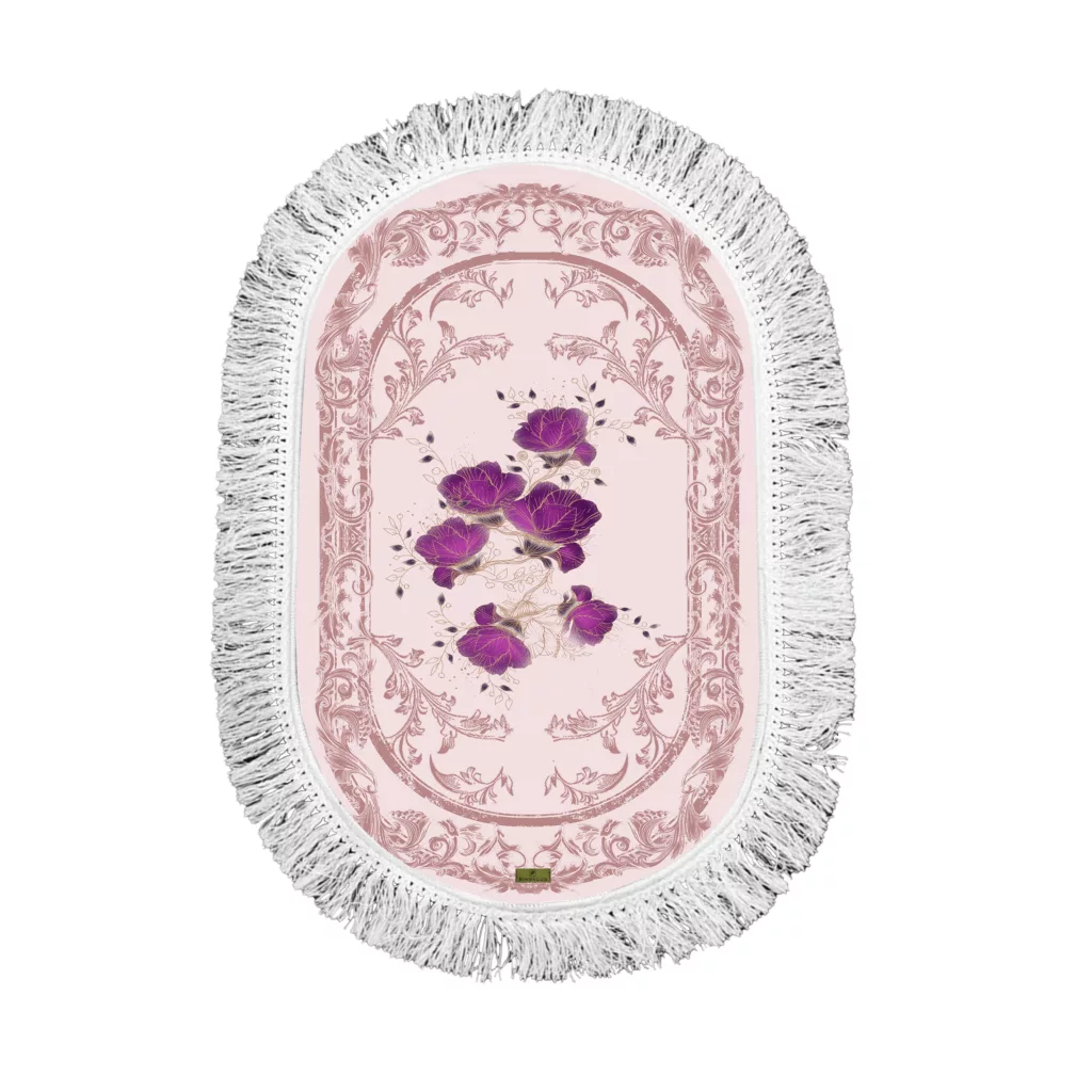 پادری ریحانلوکس مدل بیضی کد PB22 سایز 80*50 سانتی متر