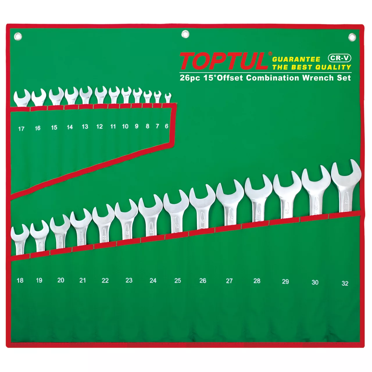 مجموعه 26 عددی آچار یک سر تخت تاپ تول مدل GAAA2604