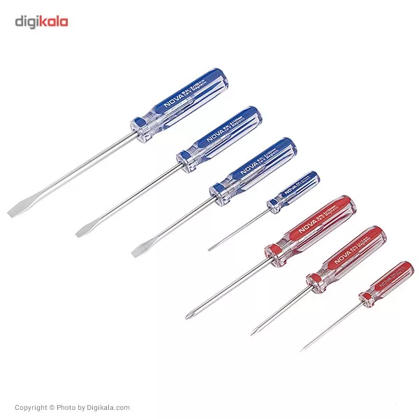 مجموعه 7 عددی پیچ گوشتی نووا مدل NTS-1015
