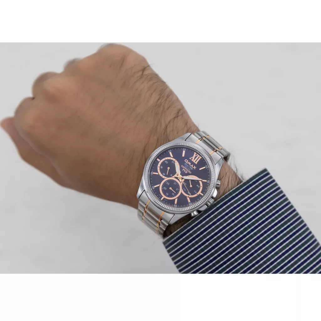 ساعت مچی عقربه‌ای مردانه اوماکس مدل OCSM003N024