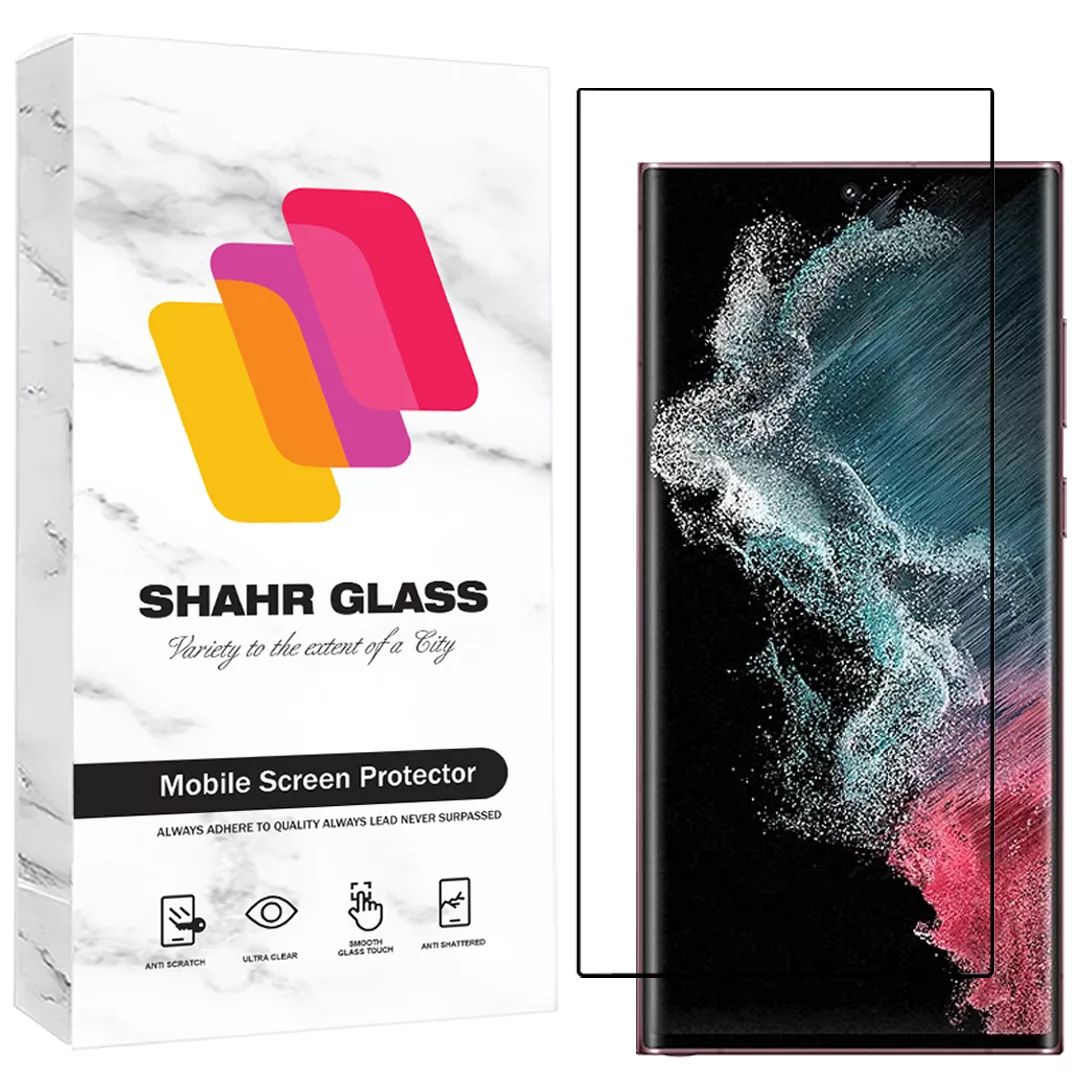 محافظ صفحه نمایش شهر گلس مدل NPOS مناسب برای گوشی موبایل سامسونگ Galaxy S22 Ultra 5G محافظ صفحه نمایش شهر گلس مدل NPOS مناسب برای گوشی موبایل سامسونگ Galaxy S22 Ultra 5G