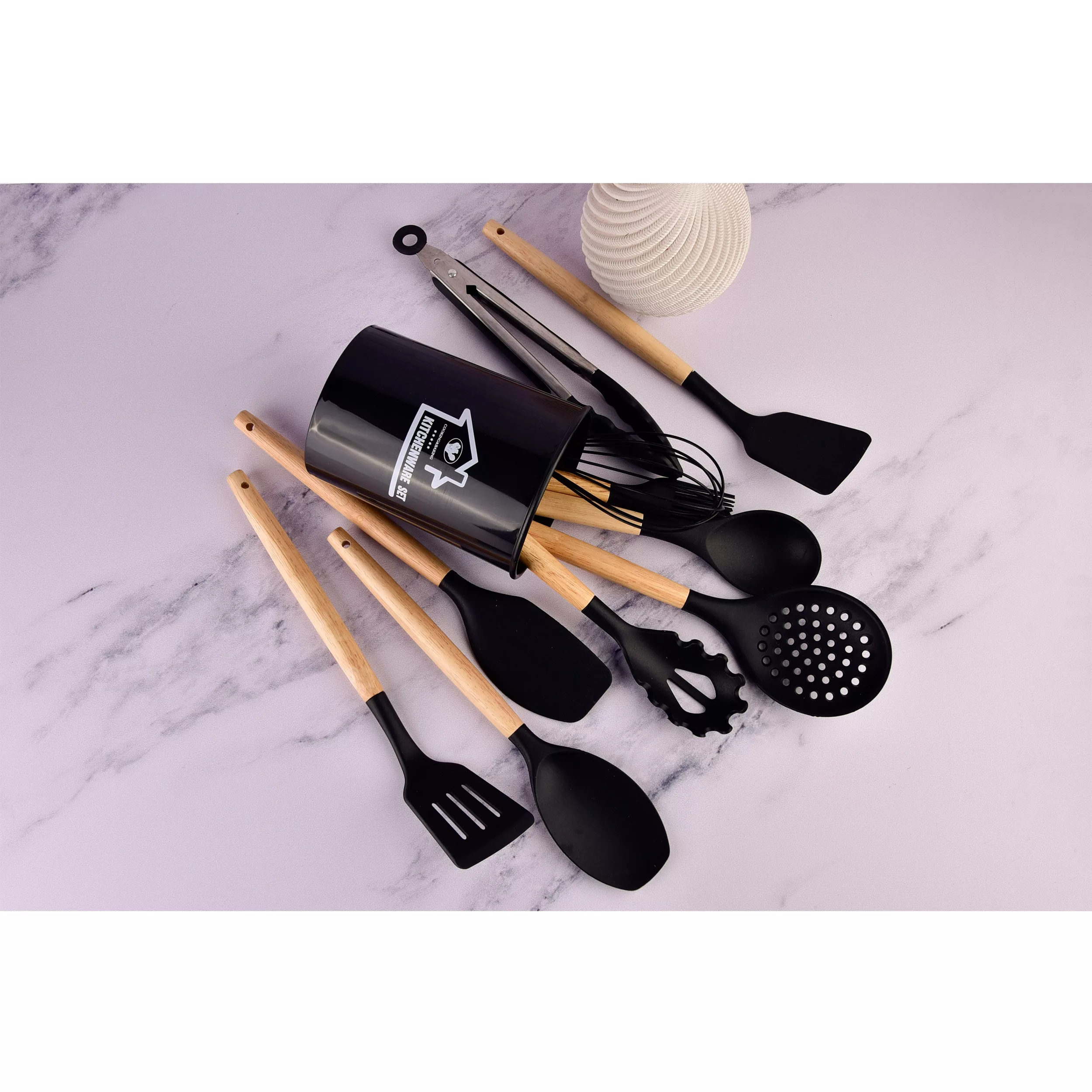 سرویس کفگیر و ملاقه 12 پارچه کد 300468