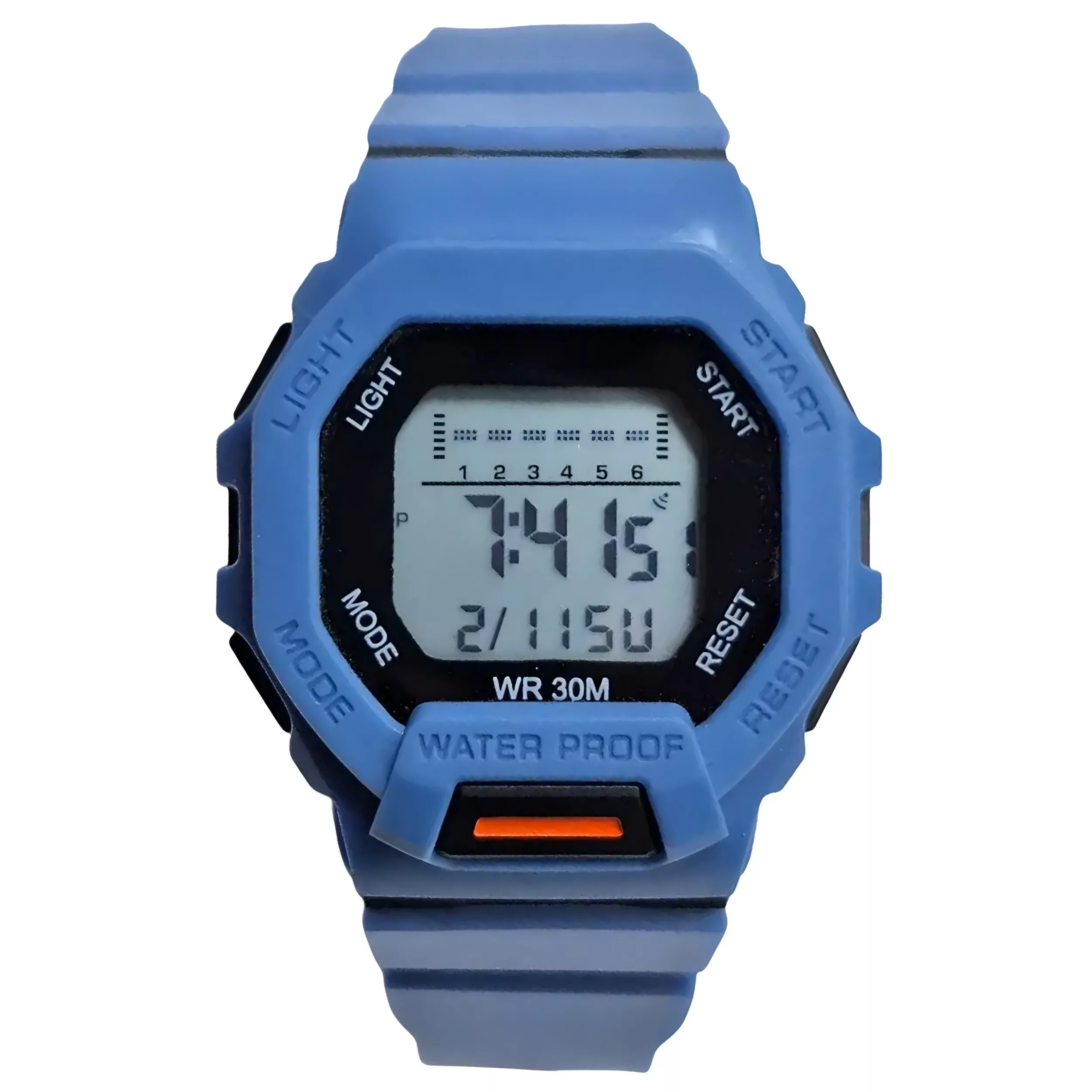 ساعت مچی دیجیتال مدل تک زمانه بند پیو کرنومتر دار کد a