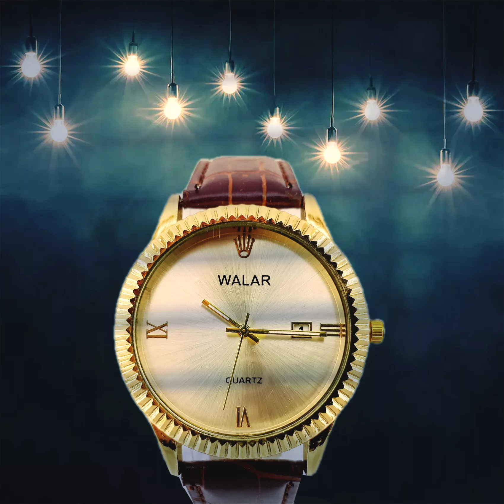 ساعت مچی عقربه‌ای مردانه والار مدل تاج کد 40