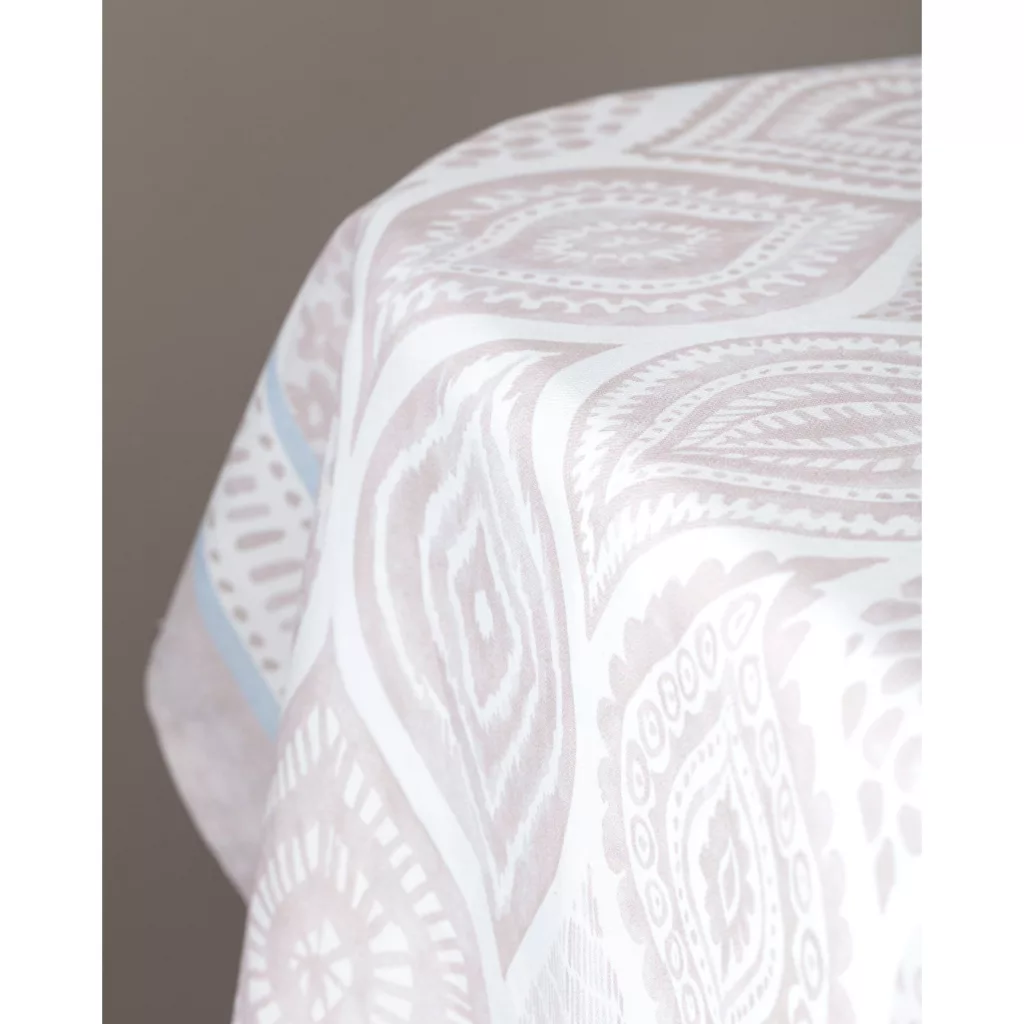 سفره هشت نفره مادام کوکو مدل Verneix Bej سایز 150*250 سانتی متر