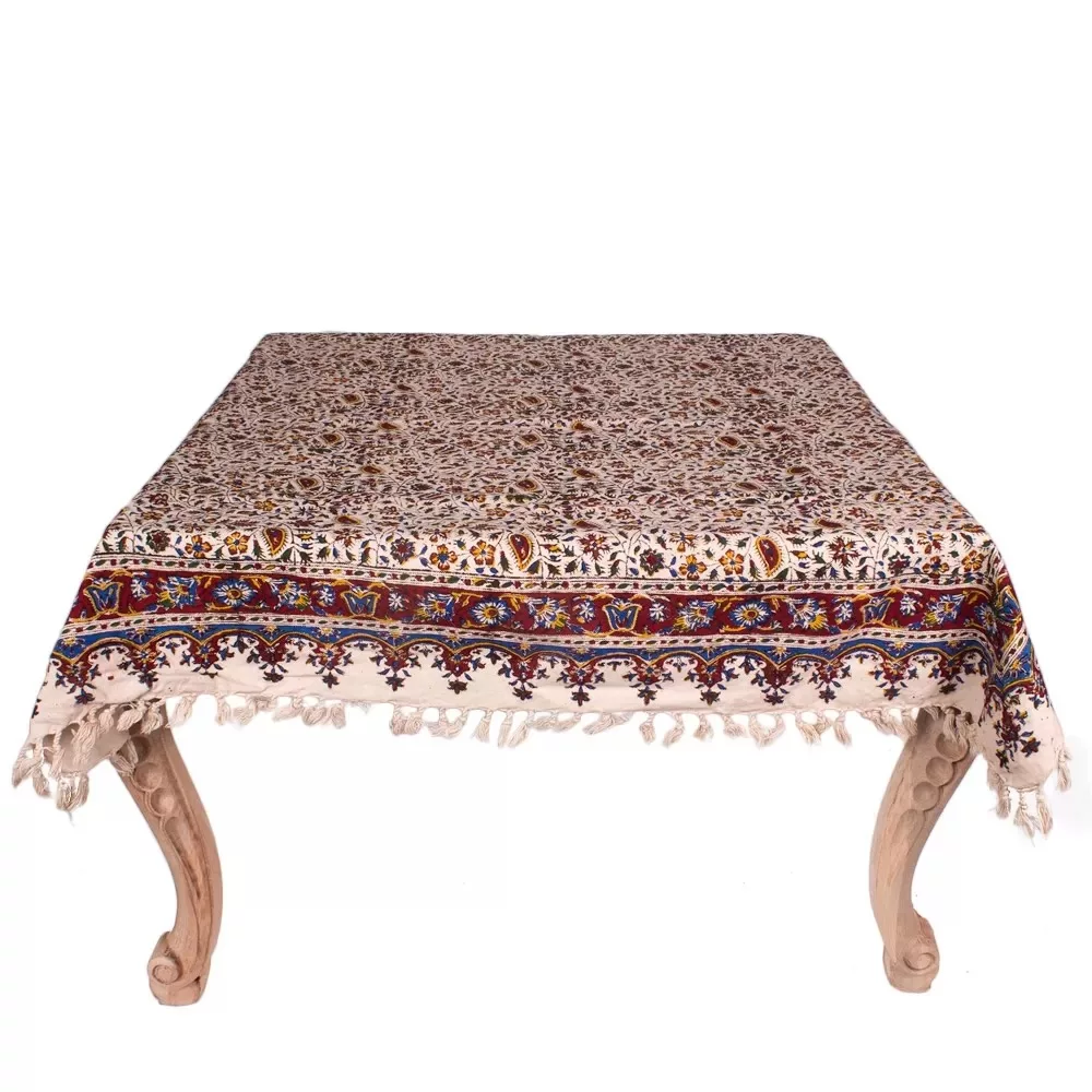 سفره 6 نفره طرح گل و بوته کد A.150