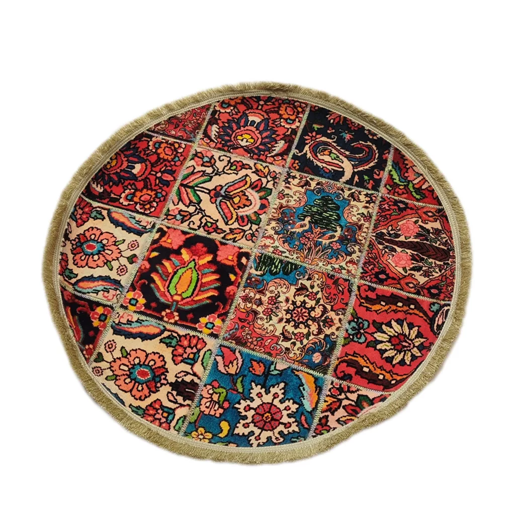 پادری گرد کد d1003 سایز 100×100سانتی متر