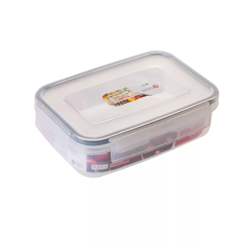 ظرف نگهداره بانیس مدل چهارقفل کد 0.67L