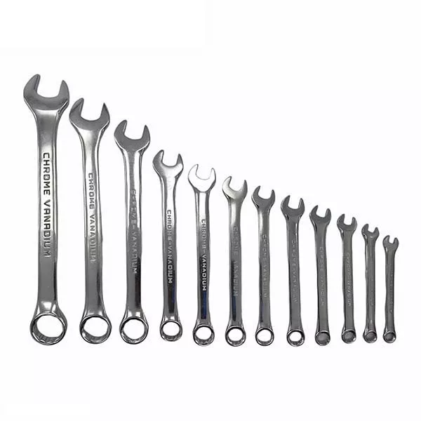 آچار یکسر تخت یکسر رینگی هانتر مدل A1 مجموعه 12 عددی