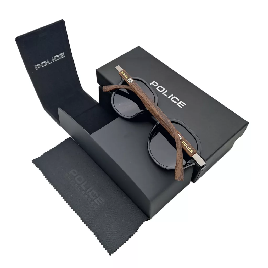 عینک آفتابی گرد پلیس مدل D2518P