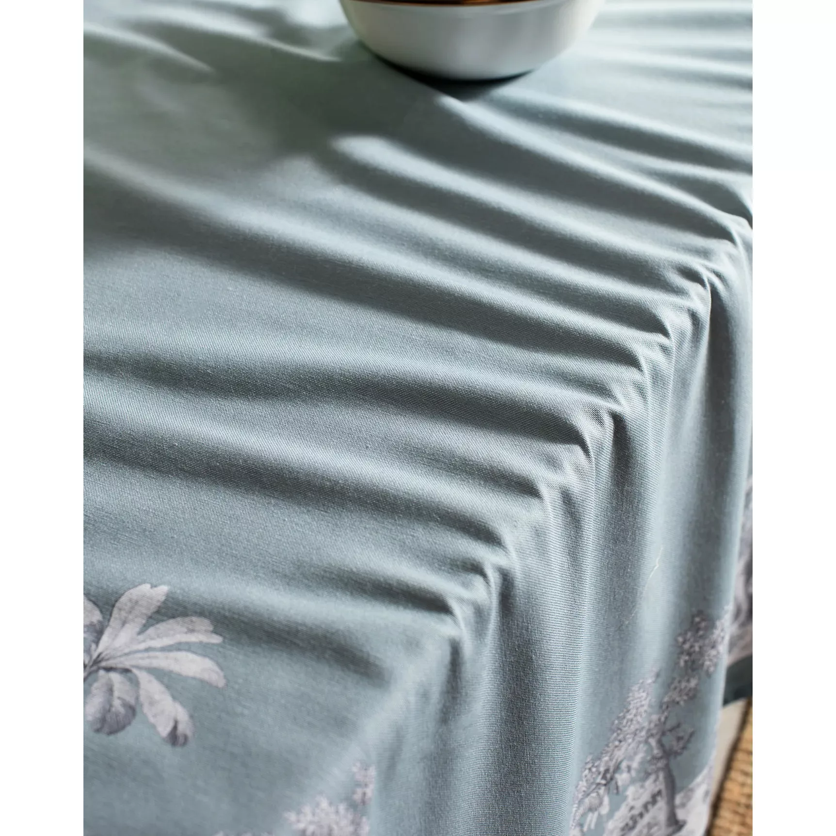 سفره هشت نفره مادام کوکو مدل Ravage Mint سایز 250*150 سانتی متر