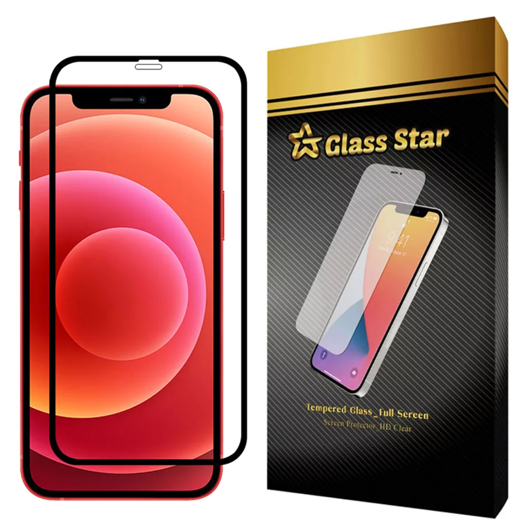 محافظ صفحه نمایش گلس استار مدل CRM مناسب برای گوشی موبایل اپل iPhone 12