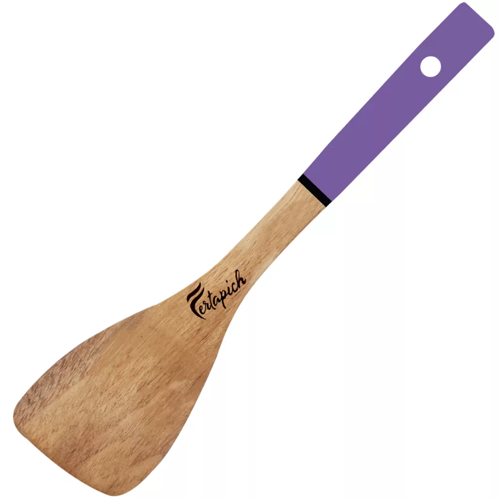 سرویس کفگیر و ملاقه 4 پارچه فرتاپیچ مدل چوبی کد 063