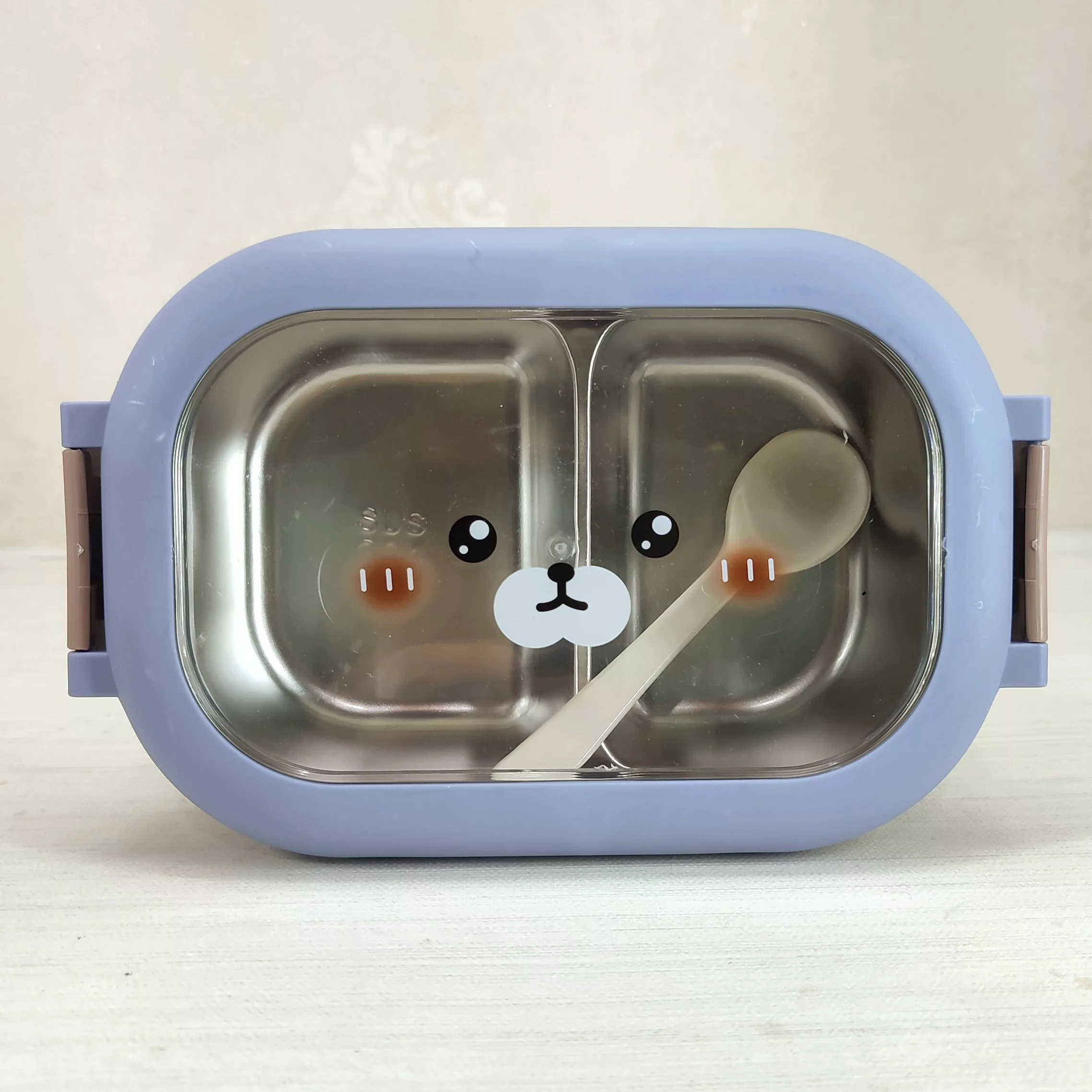 ظرف غذا مدل خرسی قاشق دار