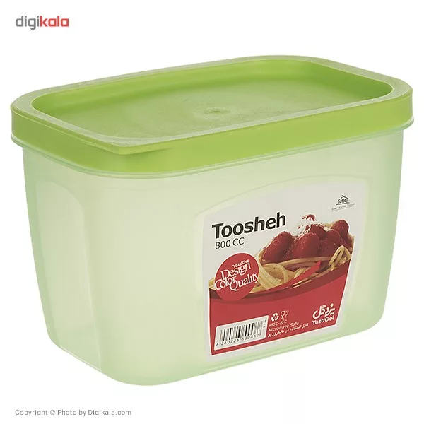 توشه مستطیلی 800 سی سی یزدگل کد 504