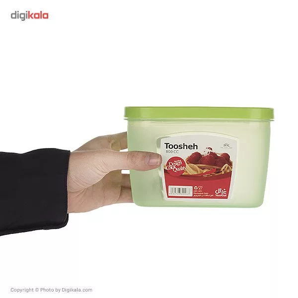 توشه مستطیلی 800 سی سی یزدگل کد 504