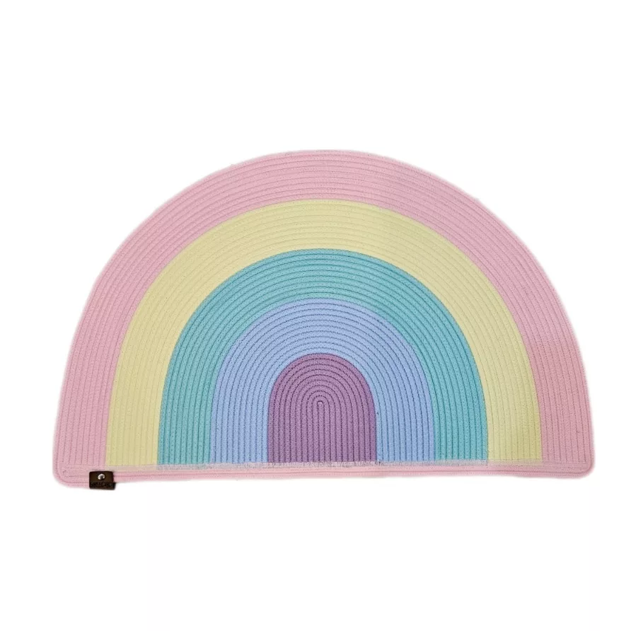 پادری لالیپاپ مدل رنگین‌کمان سایز 70×40 سانتی متر