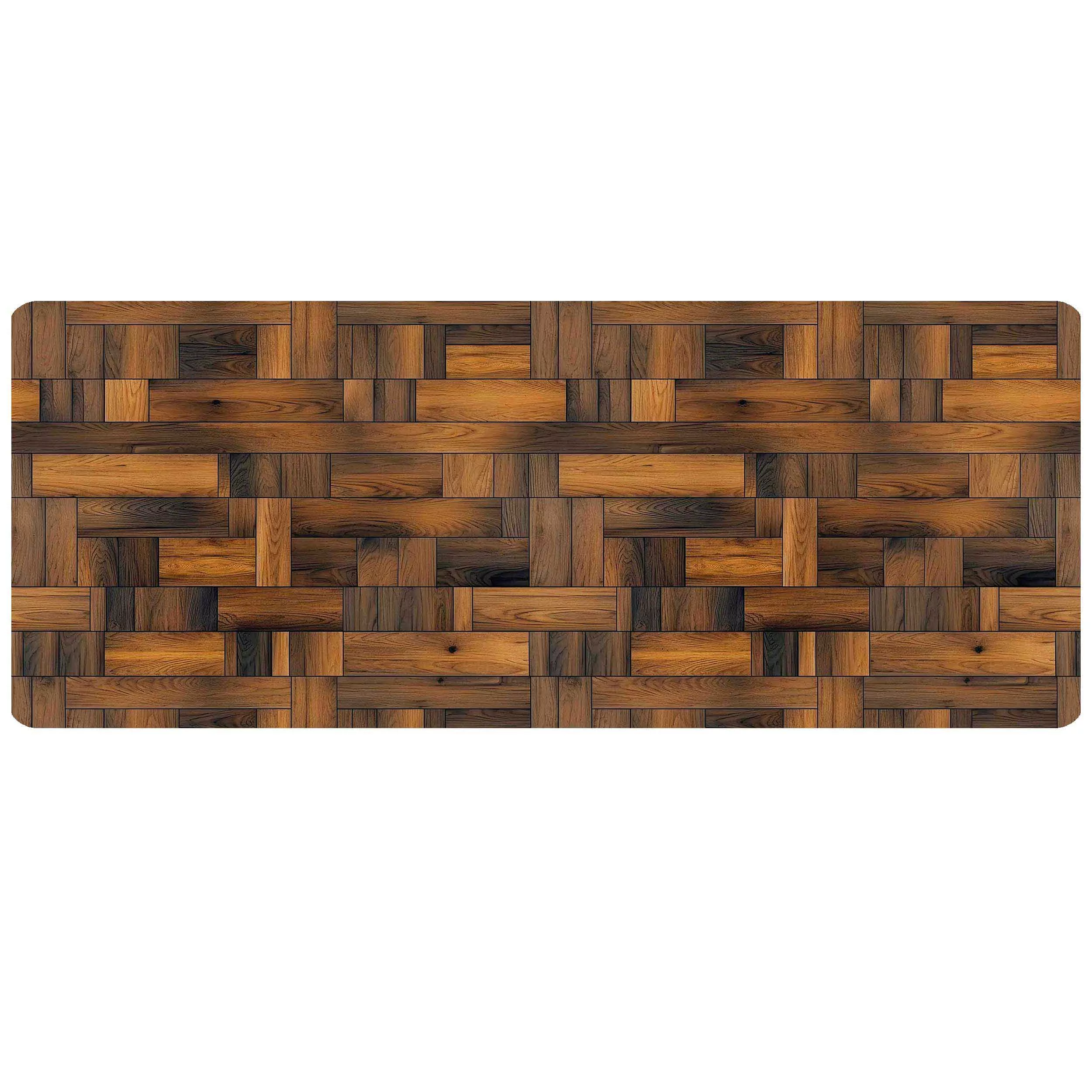 پادری مدل جلو سینکی طرح پارکت L46_402 سایز 46x109 سانتی متر