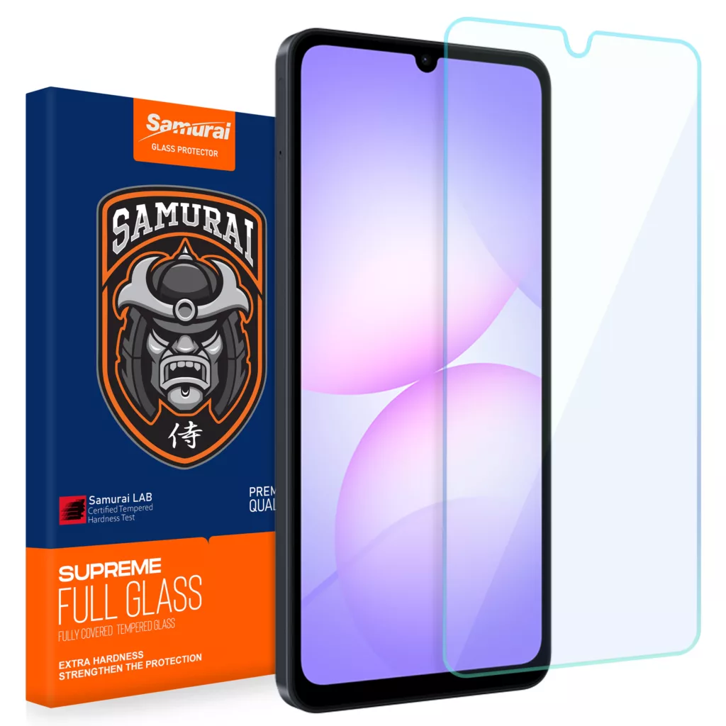 محافظ صفحه نمایش سامورایی مدل Invisiglass مناسب برای گوشی موبایل سامسونگ Galaxy A07 / A06