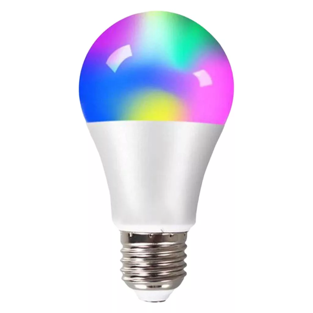 لامپ ال ای دی 5 وات پارس افق اروند مدل حبابی RGB پایه E27