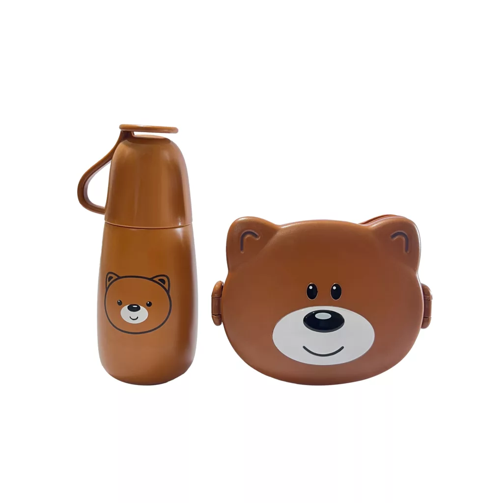 ظرف غذا مدل لانچ باکس کد 202 به همراه قمقمه