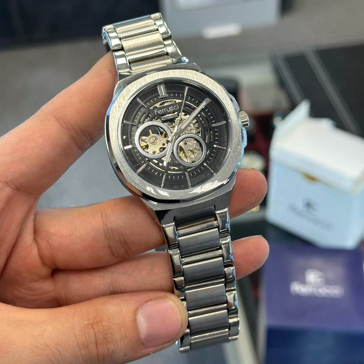 ساعت مچی عقربه‌ای مردانه فروچی مدل 964278