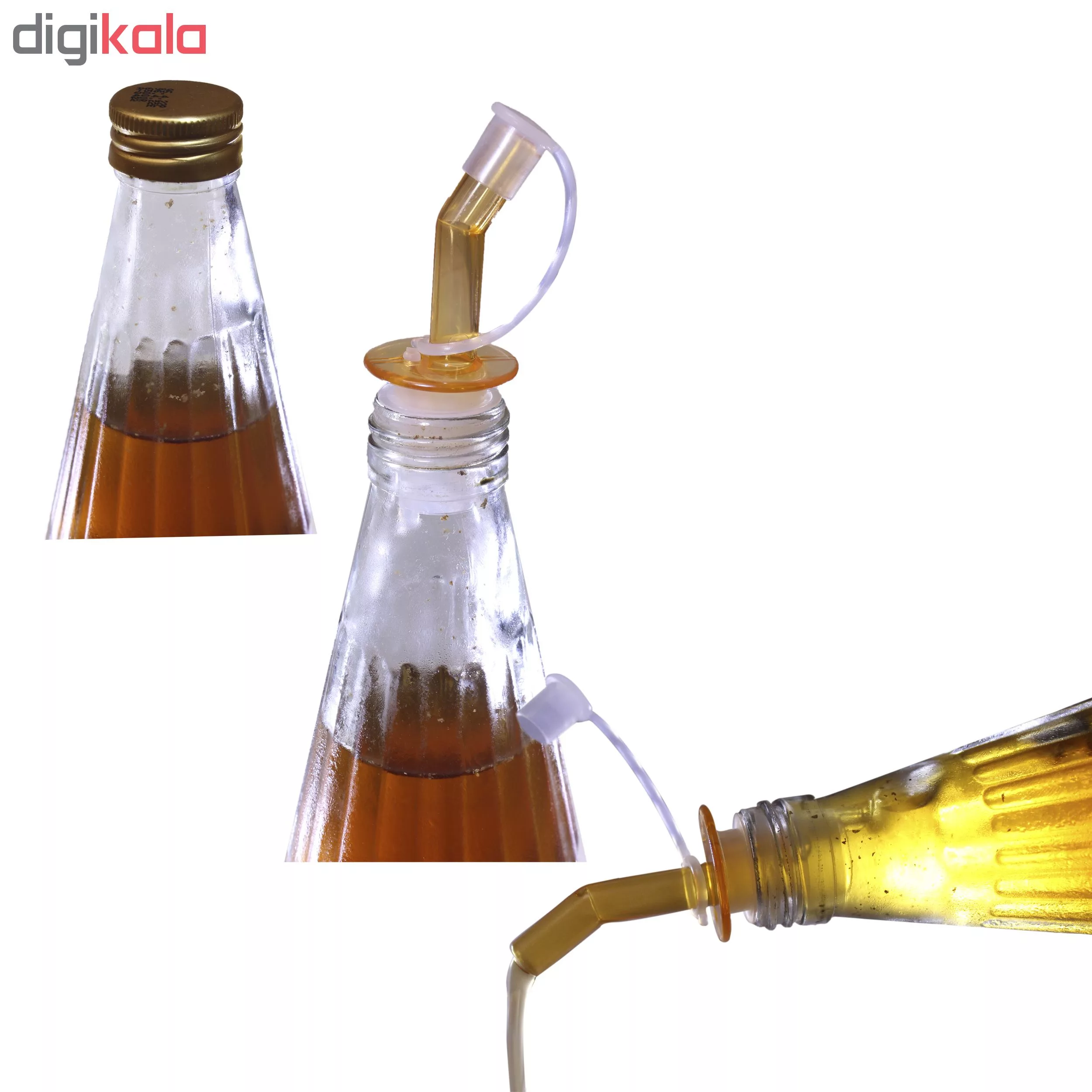 درپوش و آرام ریز بطری مدل TK03 بسته سه عددی