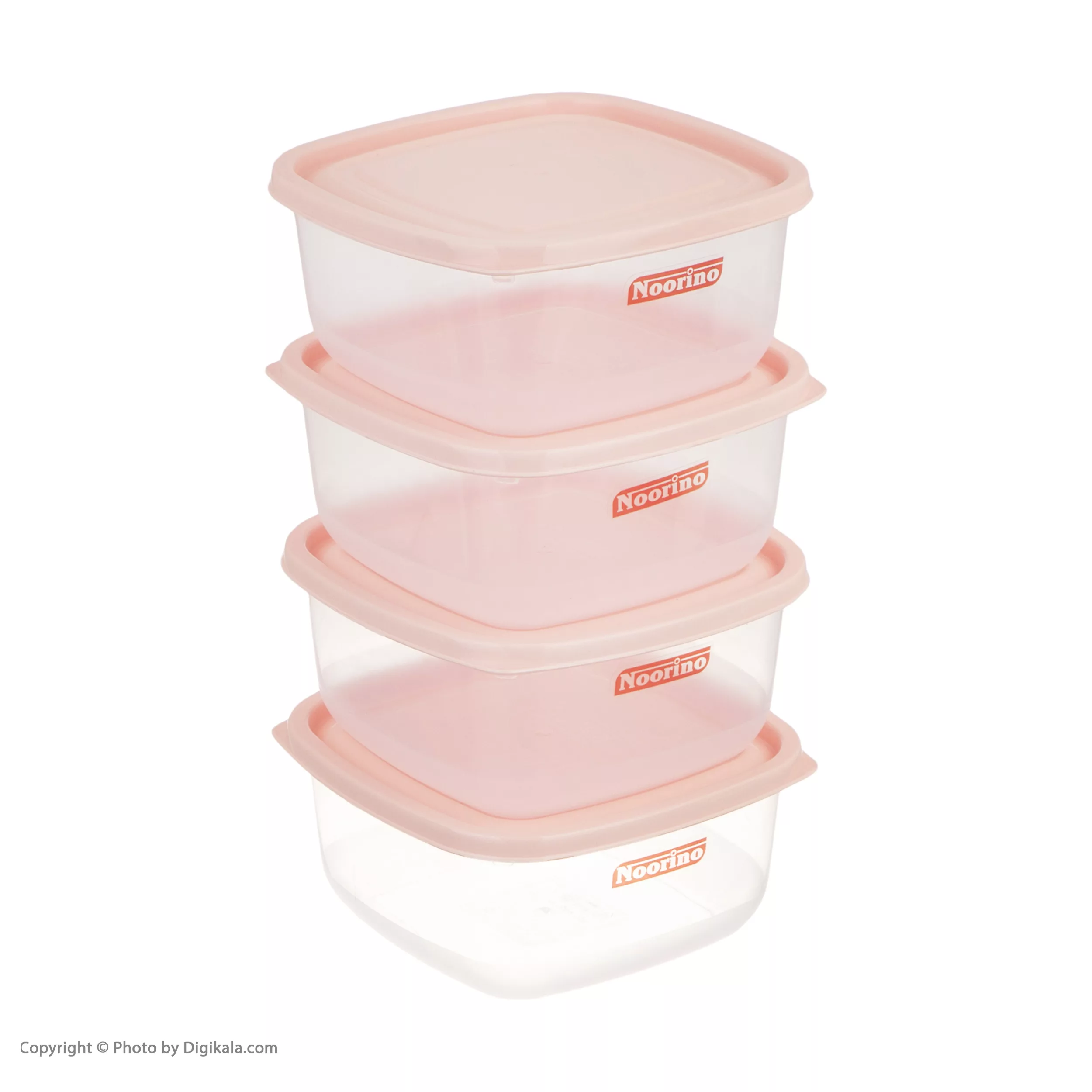 ظرف نگهدارنده نورینو مدل زرین مجموعه چهار عددی