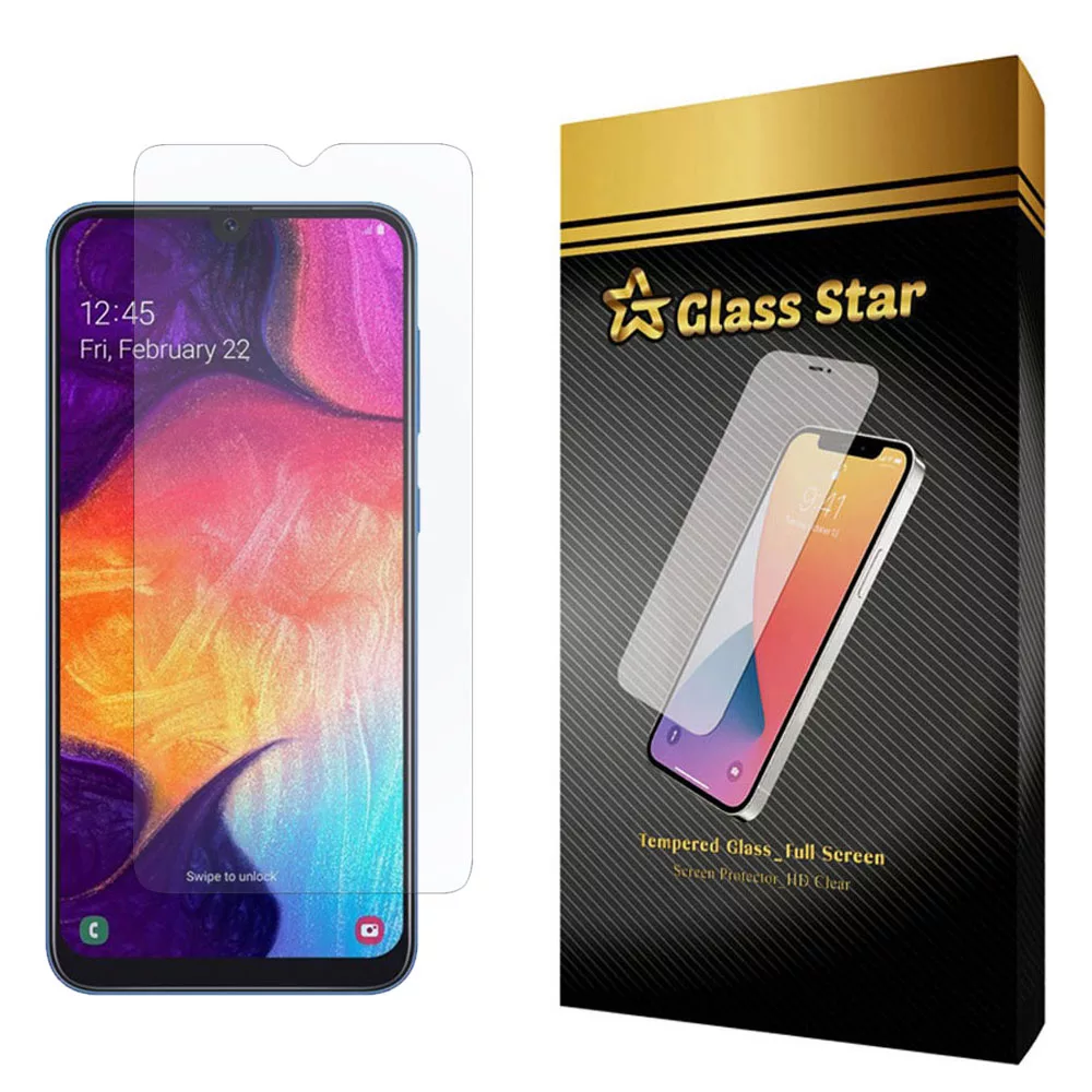 محافظ صفحه نمایش گلس استار مدل SDE مناسب برای گوشی موبایل سامسونگ Galaxy A50