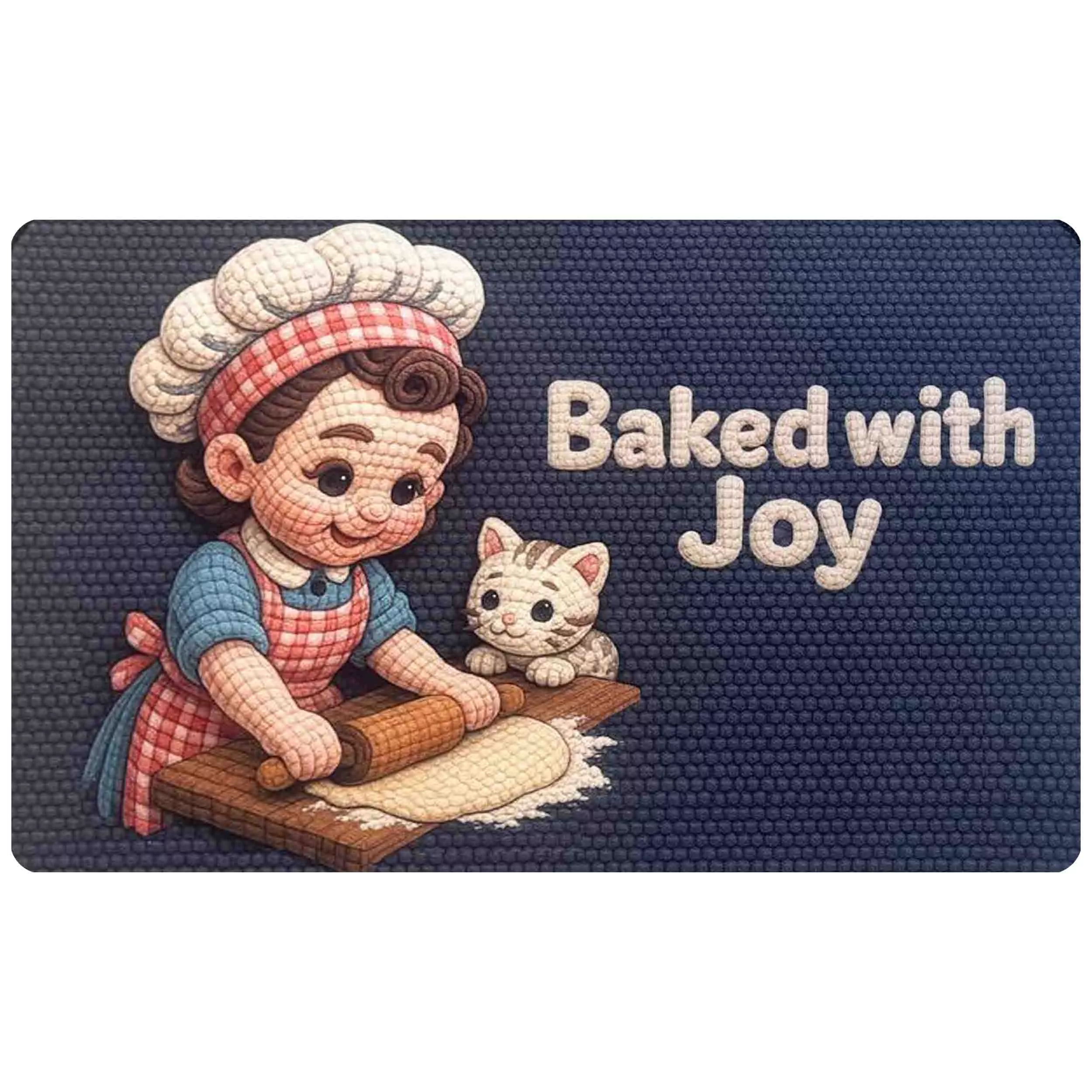 پادری مدل اسفنجی طرح ترک کد RS.185 سایز 70x50 سانتی‌متر مناسب برای فضای داخلی