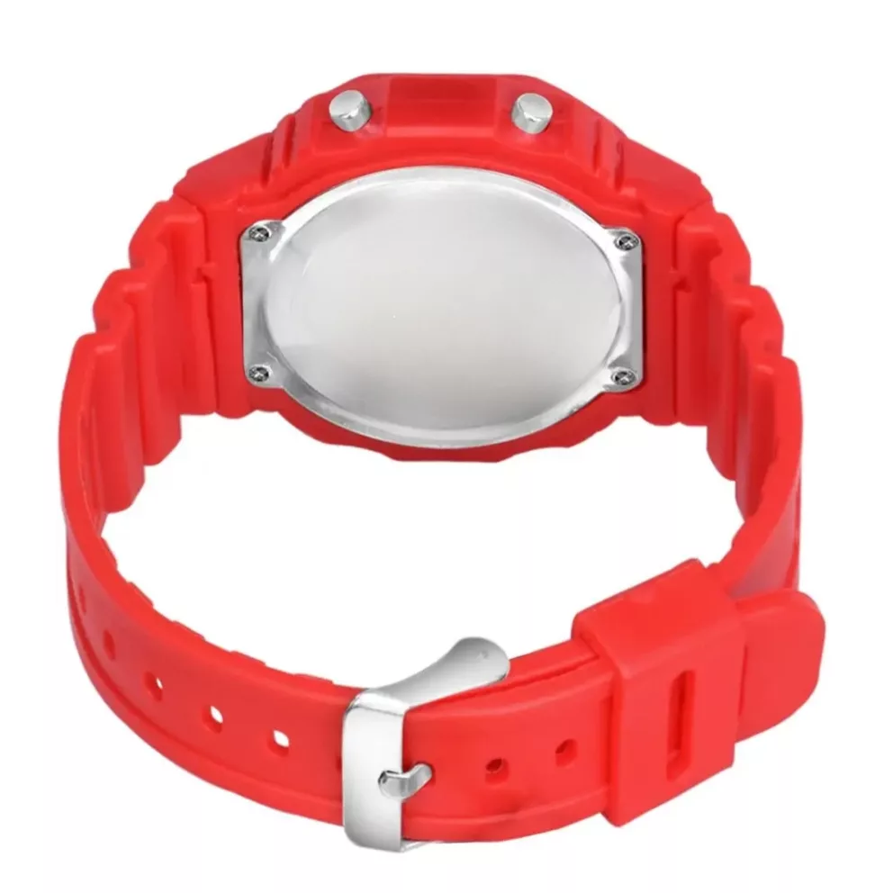 ساعت مچی دیجیتال لاسیکا مدل کوارتز تک زمانه بند پیو کرنومتر دار کد ۲