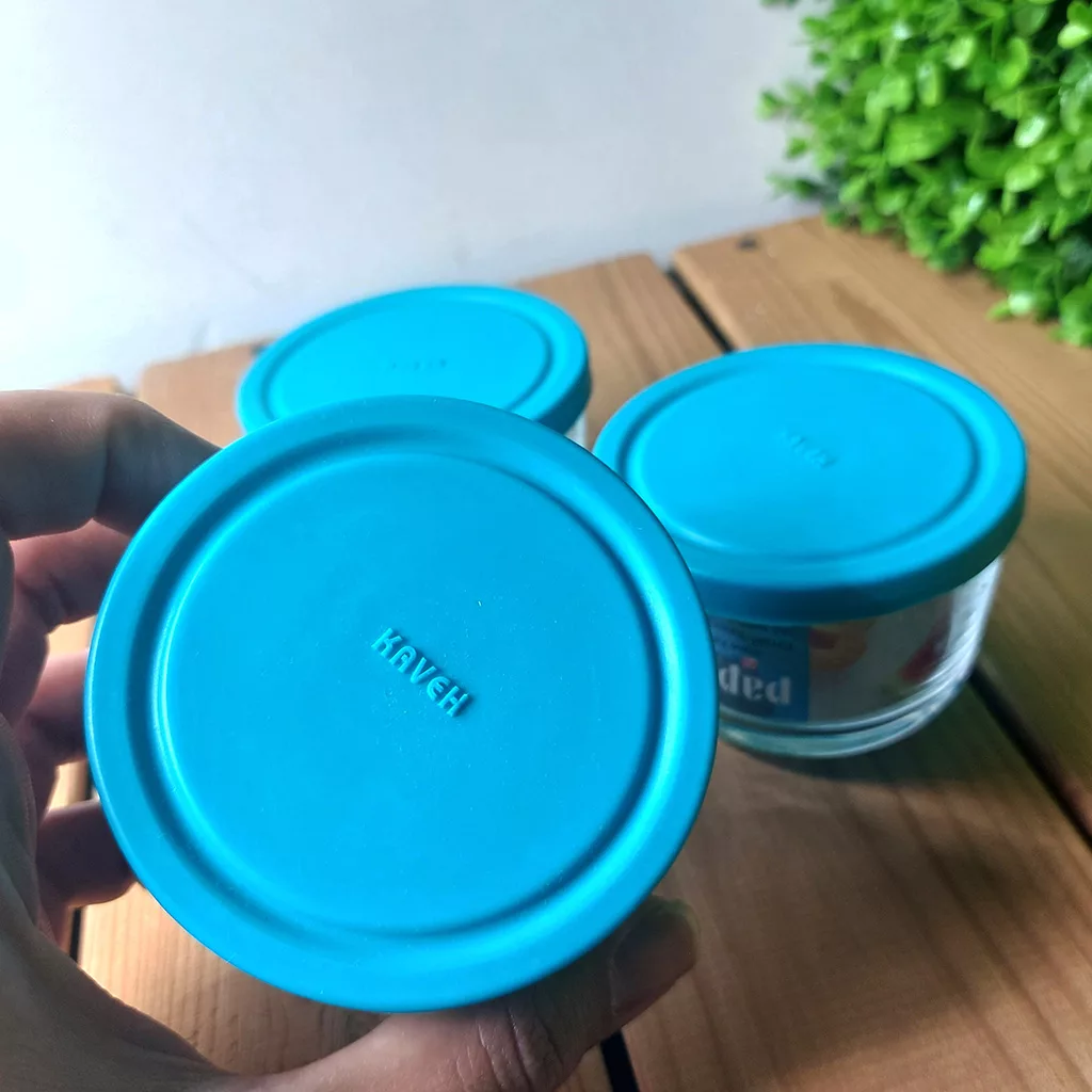 ظرف نگهدارنده کاوه مدل پاپریک مینی بسته 3 عددی