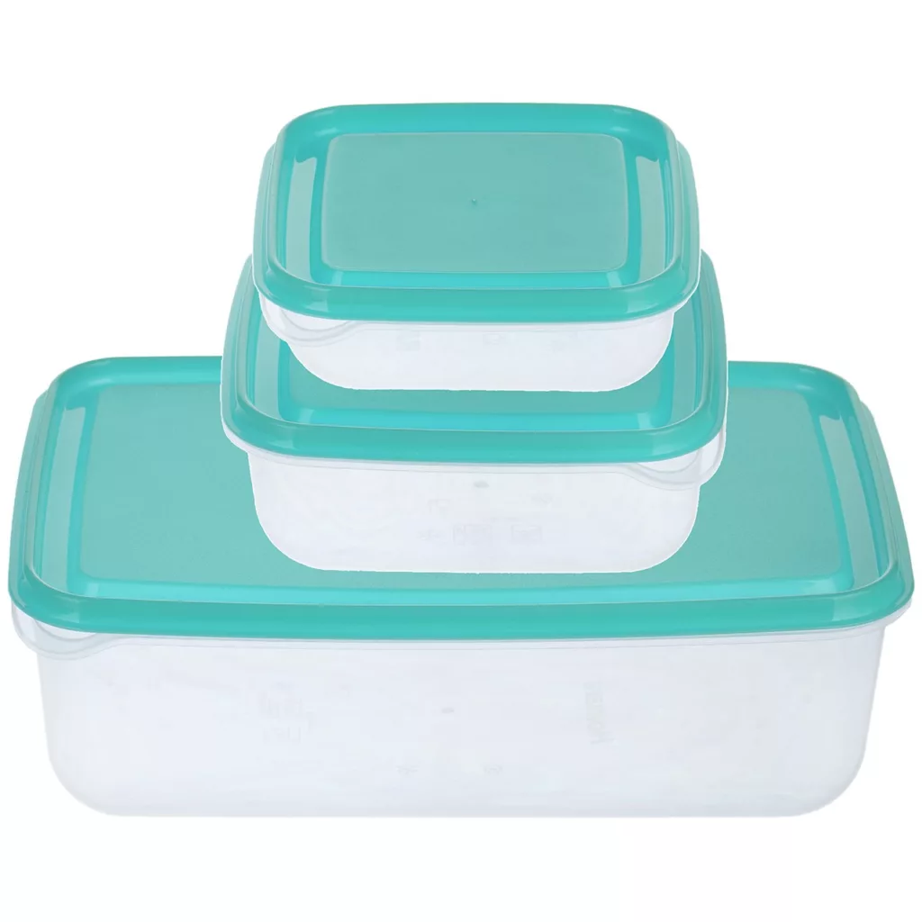 ظرف نگهدارنده همارا مدل Rectangle – بسته 3 عددی