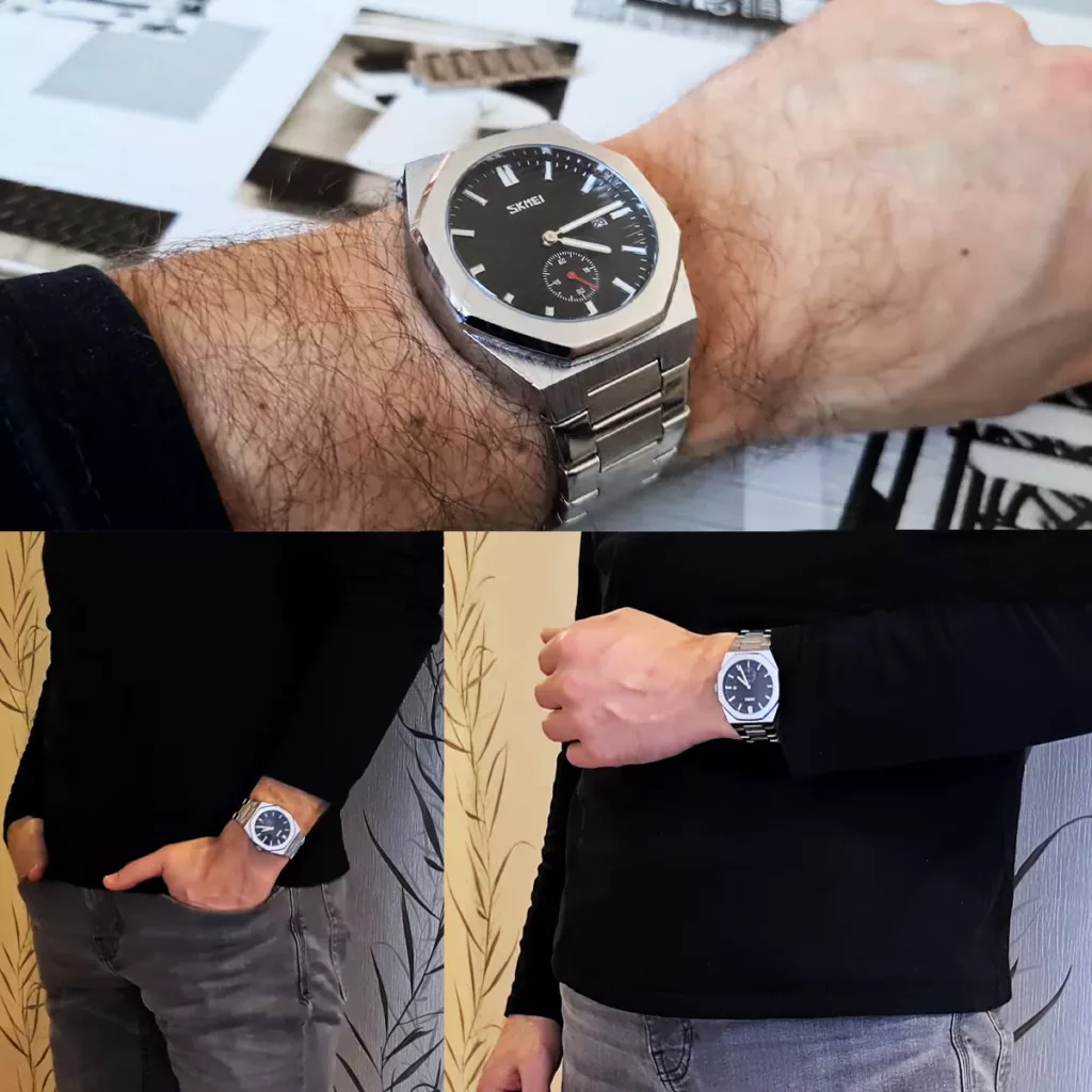 ساعت مچی عقربه‌ای مردانه اسکمی مدل 9262 SIBK