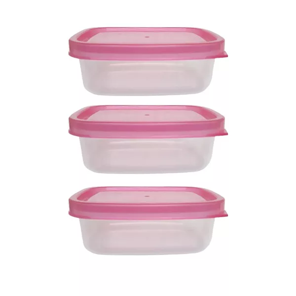 ظرف نگهدارنده غذا آلما مدل mini بسته 3 عددی