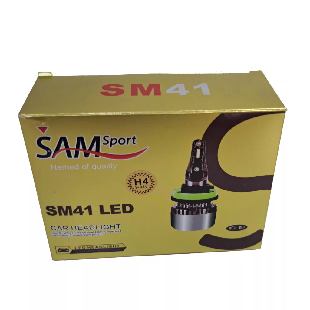 لامپ هدلایت خودرو سام مدل SM41 پایه H7