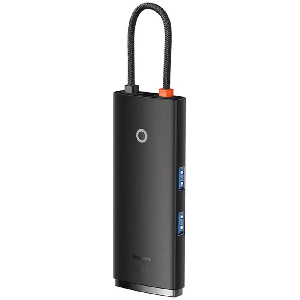 هاب 6 پورت USB-C باسئوس مدل WKQX05010
