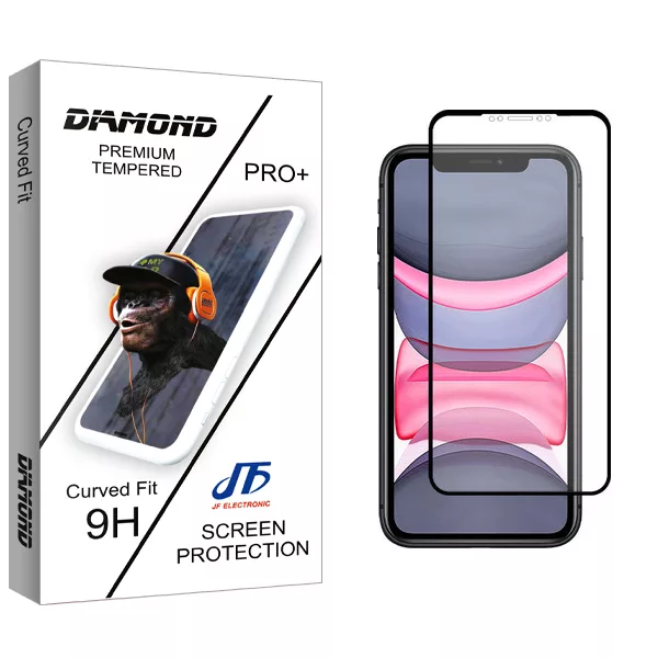 محافظ صفحه نمایش مات جی اف مدل Diamond glass مناسب برای گوشی موبایل اپل iPhone 11 Pro