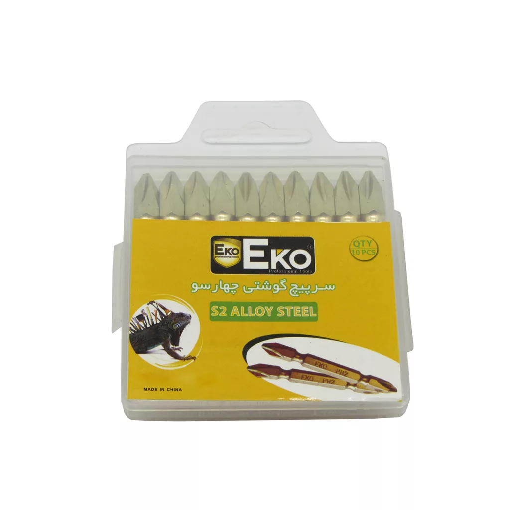 مجموعه 10 عددی سری پیچ گوشتی اکو مدل PH2
