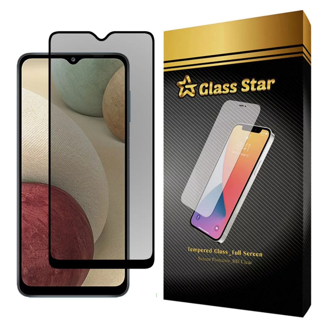 محافظ صفحه نمایش حریم شخصی گلس استار مدل PRF مناسب برای گوشی موبایل سامسونگ Galaxy A12 Nacho